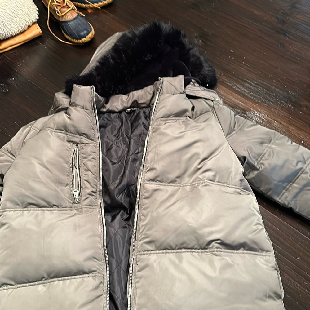 Top shop Women’s Olive Green Winter Coat size 10